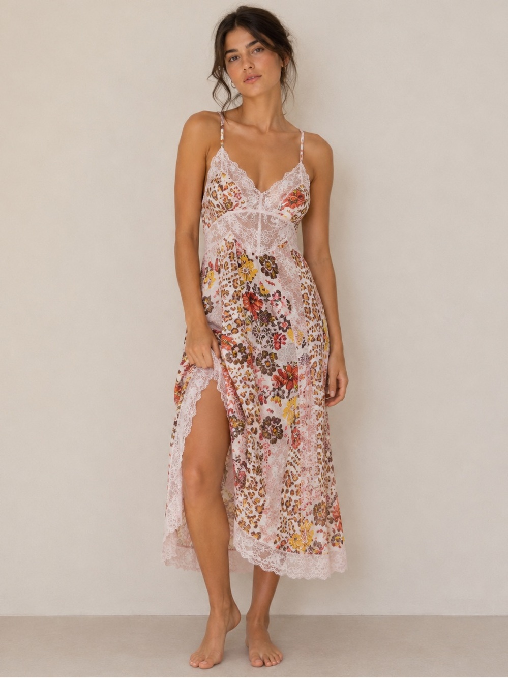 🎉LAST‎ PIECE🎉Free People Right Now Midi Slip Dress